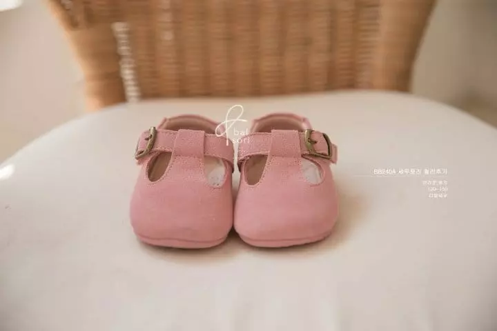 Babyzzam - Korean Baby Fashion - #babyoutfit - BB240 Semu Tork Flats - 5