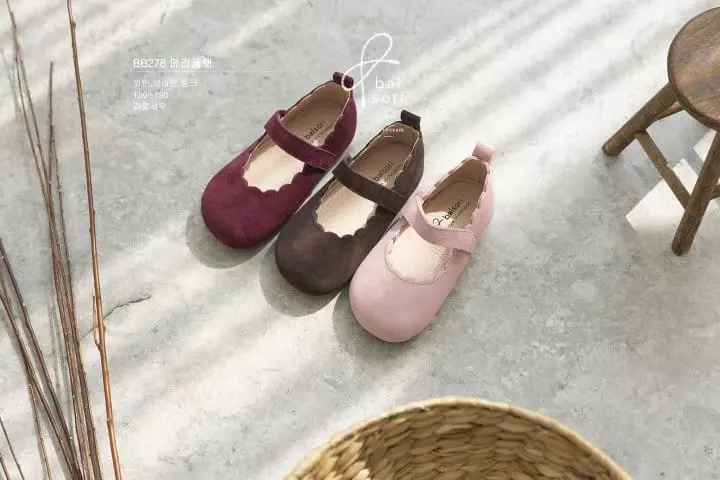 Babyzzam - Korean Children Fashion - #kidzfashiontrend - BB278 Merry Flats