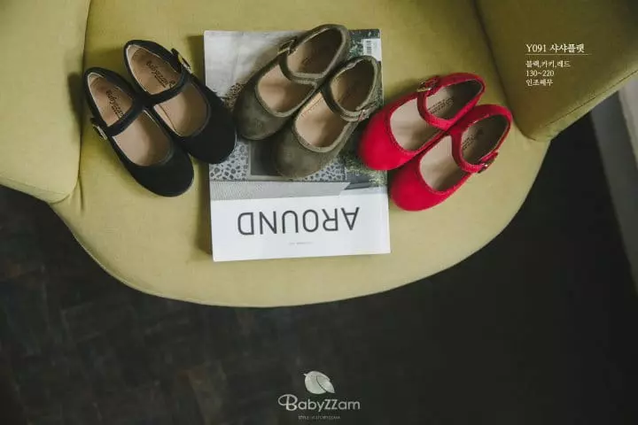 Babyzzam - Korean Children Fashion - #littlefashionista - Y091 Sha Sha Flats - 5