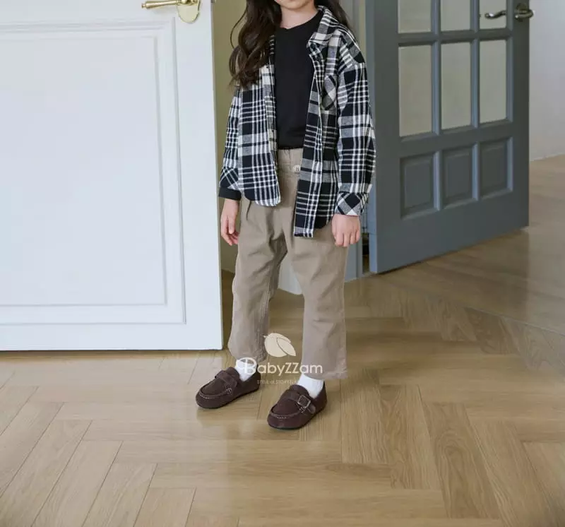 Babyzzam - Korean Children Fashion - #prettylittlegirls - 211 Jeky Roffler Flats - 6