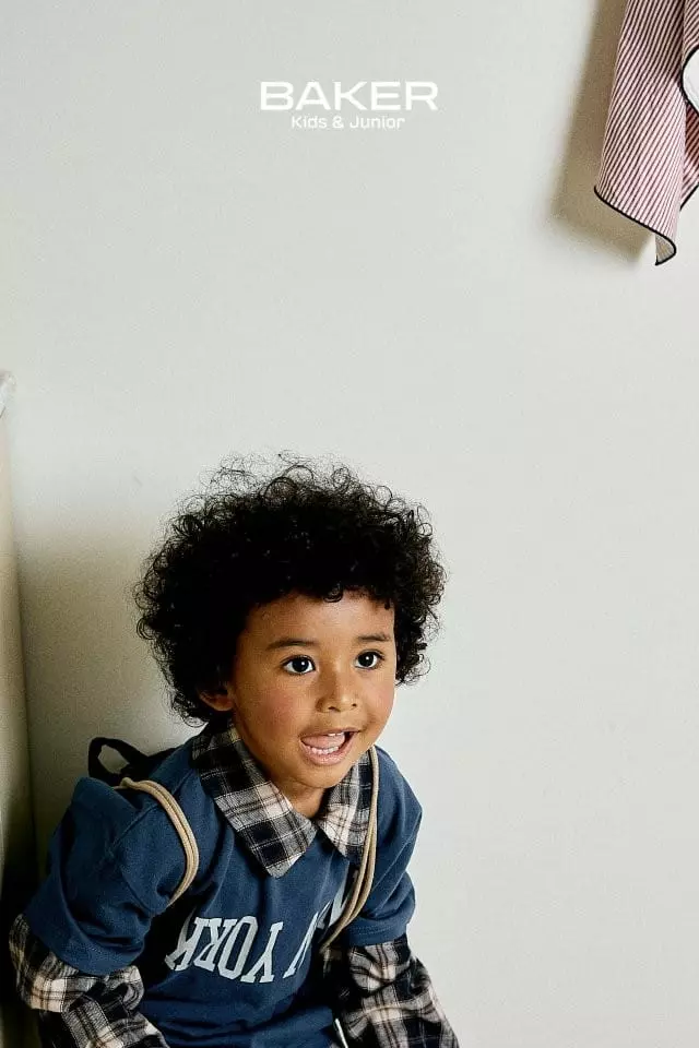 Baker - Korean Children Fashion - #childofig - Boxy Shirt - 2