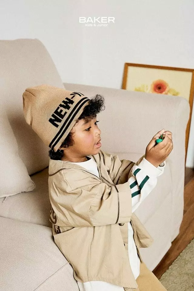 Baker - Korean Children Fashion - #childrensboutique - Newyork Beanie with Mom - 10