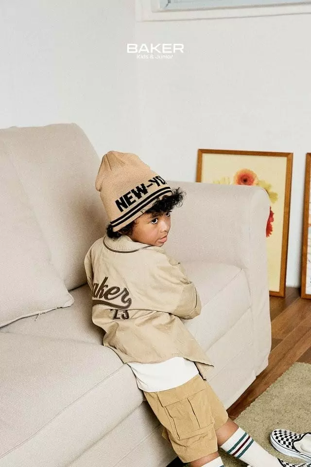 Baker - Korean Children Fashion - #designkidswear - Newyork Beanie with Mom - 11