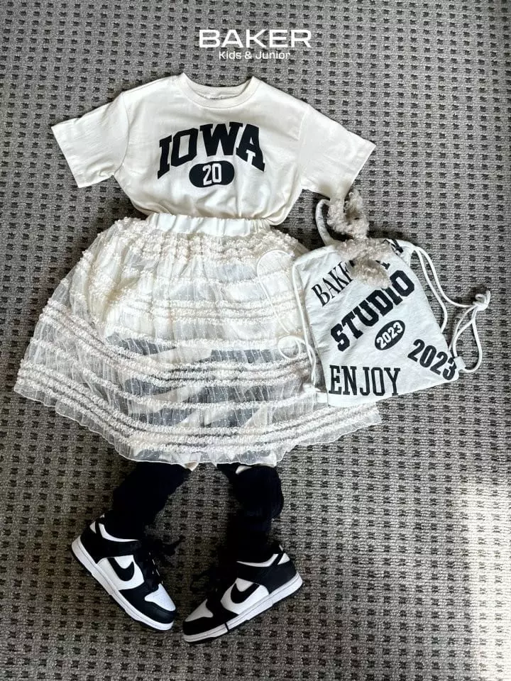 Baker - Korean Children Fashion - #kidzfashiontrend - Lace Butter Skirt - 12