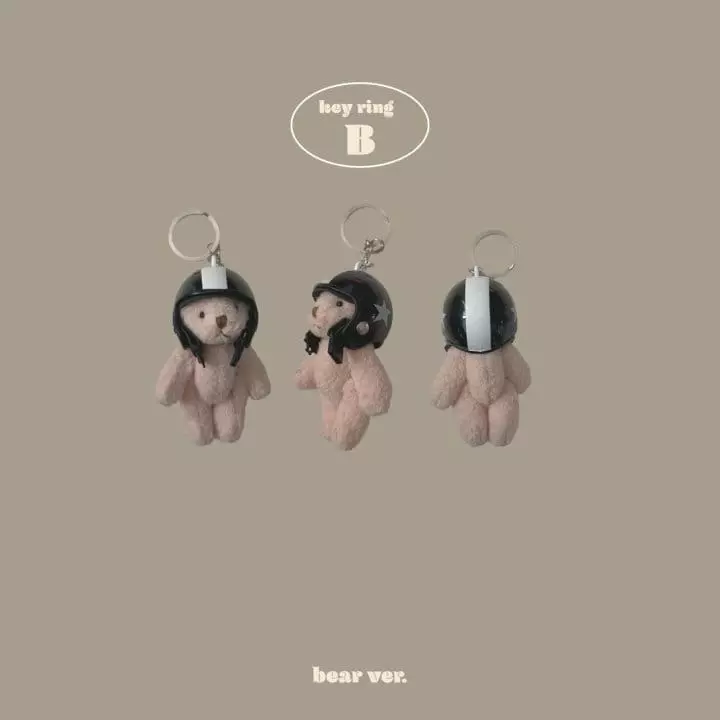 Bella Bambina - Korean Children Fashion - #Kfashion4kids - Bear Ddi Ddi Helmet Kye Ring - 2