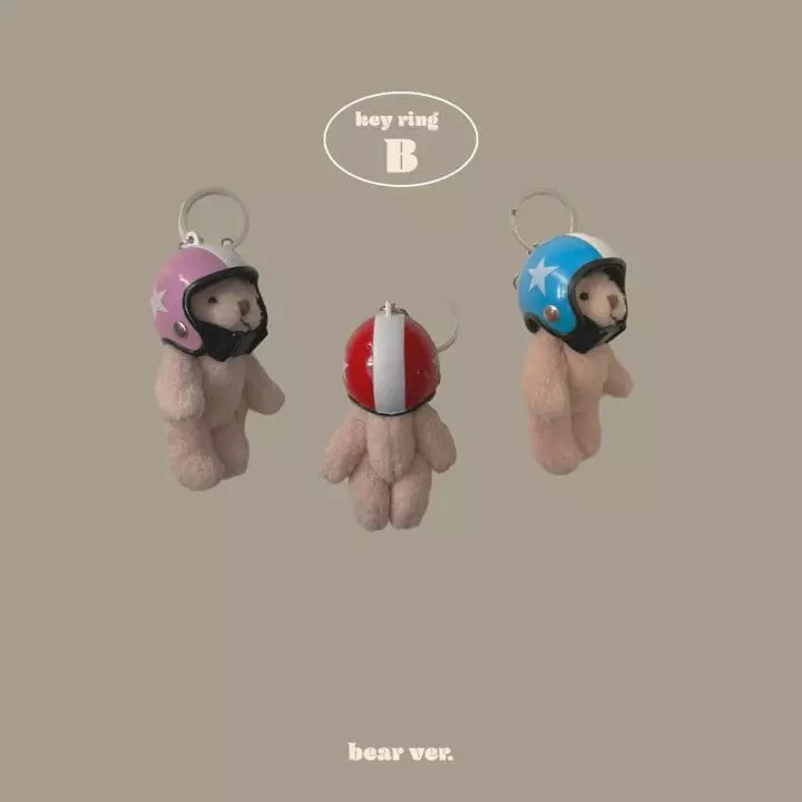 Bella Bambina - Korean Children Fashion - #childrensboutique - Bear Ddi Ddi Helmet Kye Ring - 9