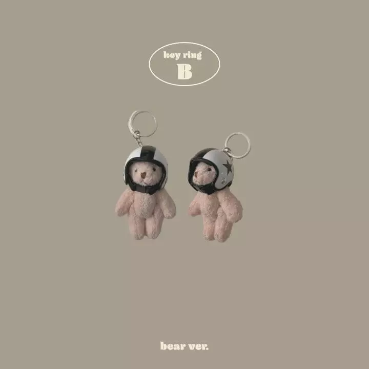 Bella Bambina - Korean Children Fashion - #littlefashionista - Bear Ddi Ddi Helmet Kye Ring - 3