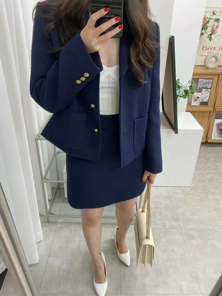 Boheme - Korean Women Fashion - #momslook - Stitch Jacket - 10
