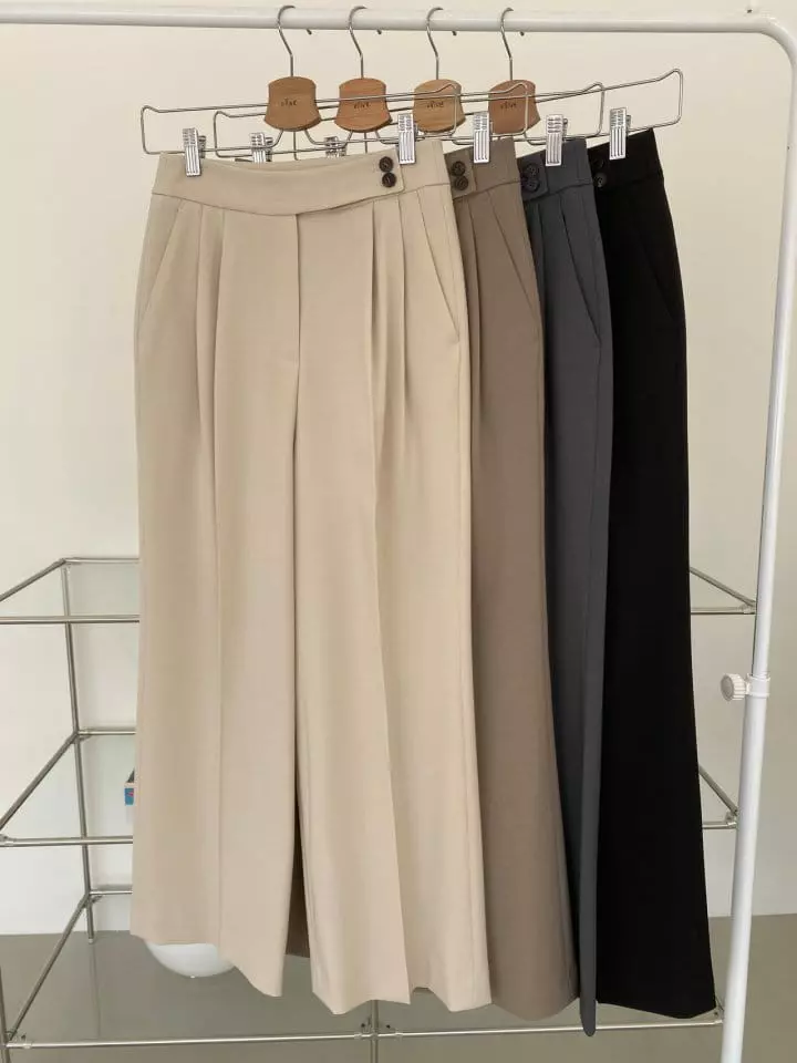 Boheme - Korean Women Fashion - #momslook - Unbal Pants - 4