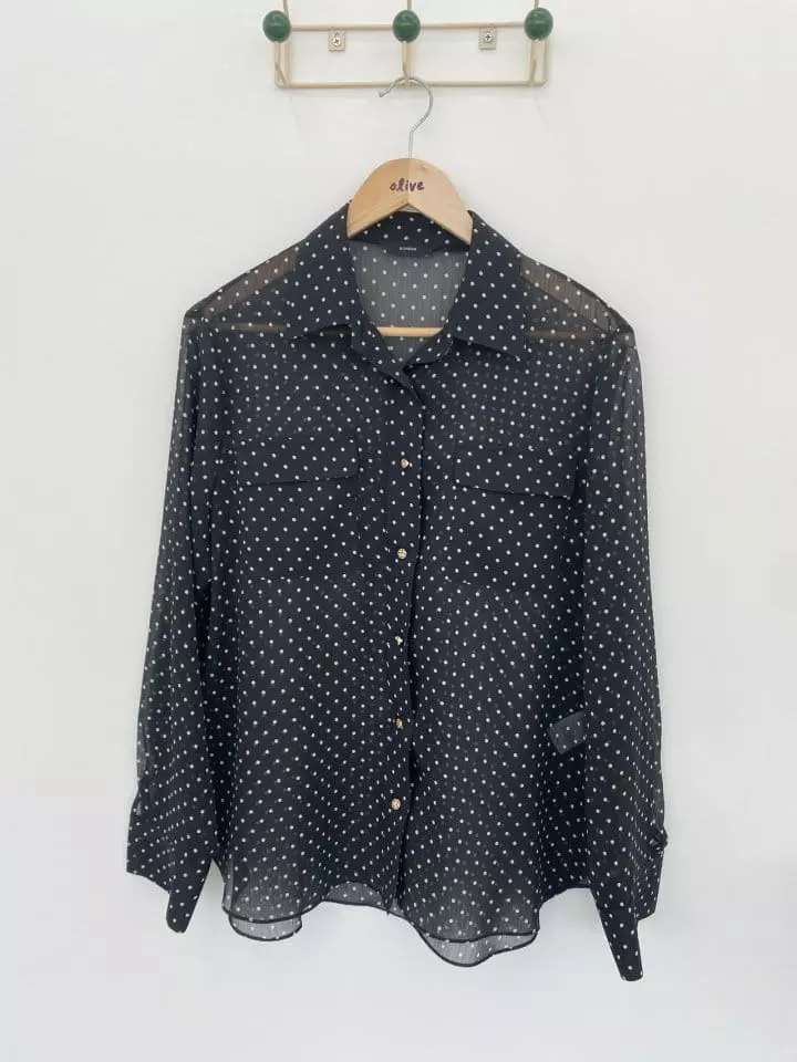 Boheme - Korean Women Fashion - #womensfashion - Balmang Dot Shirt - 3