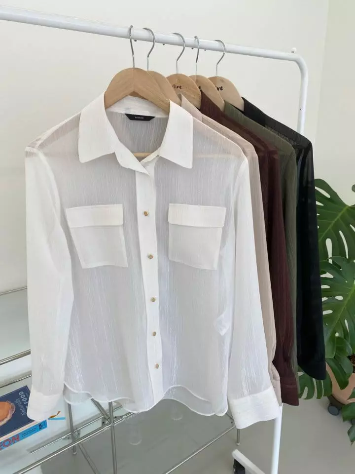 Boheme - Korean Women Fashion - #womensfashion - Shatin Shirt - 2