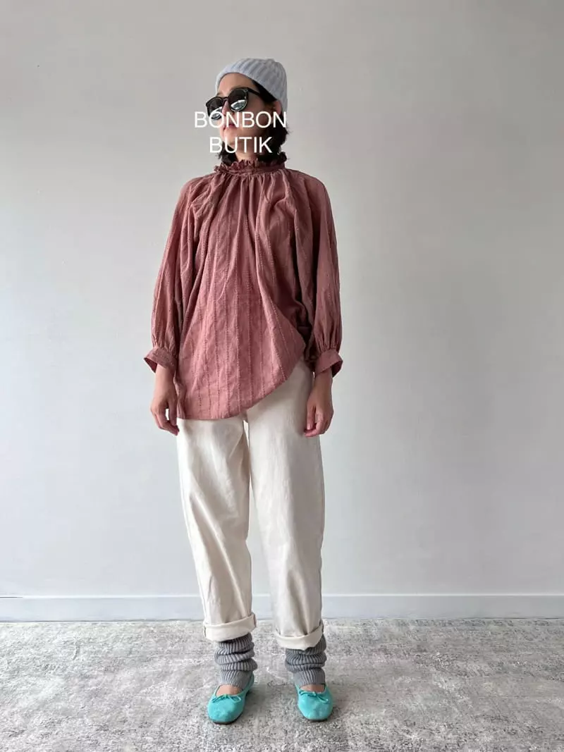 Bon Bon Butik - Korean Women Fashion - #pursuepretty - Mom Balrong Blouse - 6