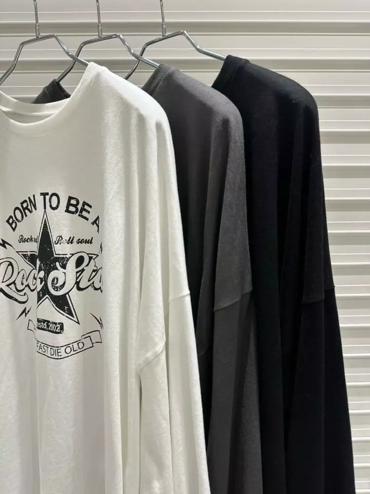 Bricklane - Korean Women Fashion - #momslook - Rock Star Sweatshirt