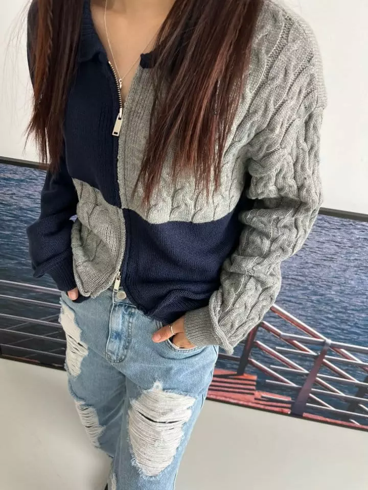 Bricklane - Korean Women Fashion - #momslook - Enderson Knit Tee - 2