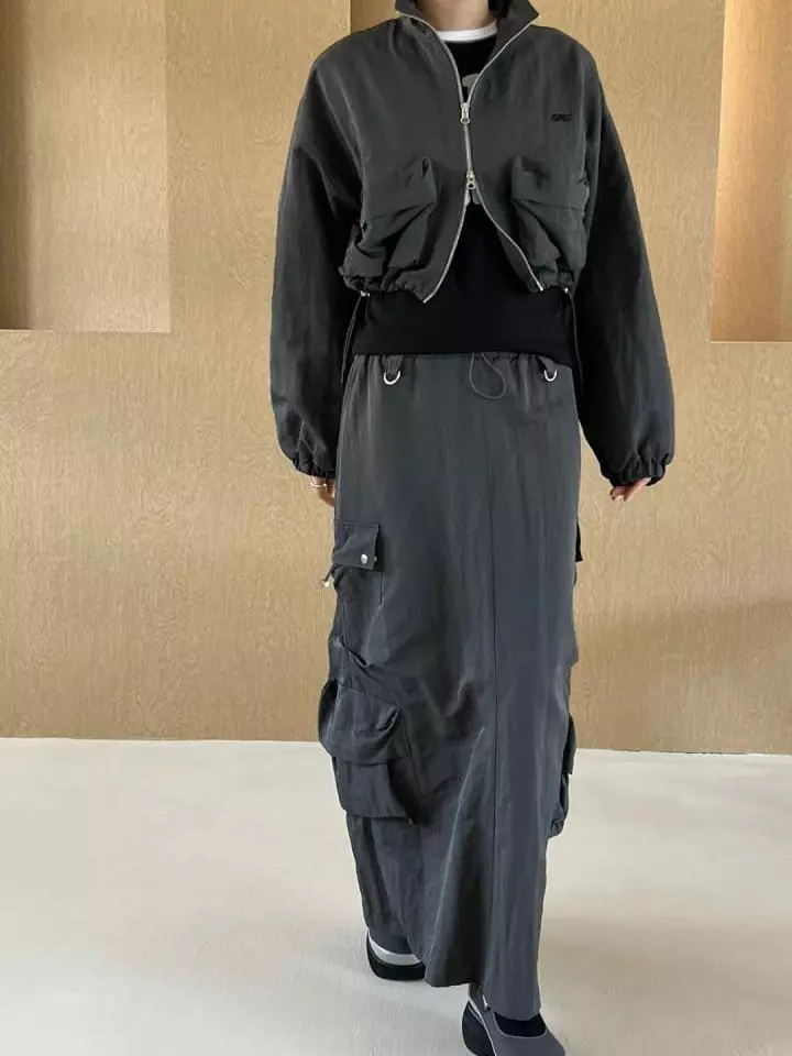 Bricklane - Korean Women Fashion - #momslook - Pocket Jumper - 6