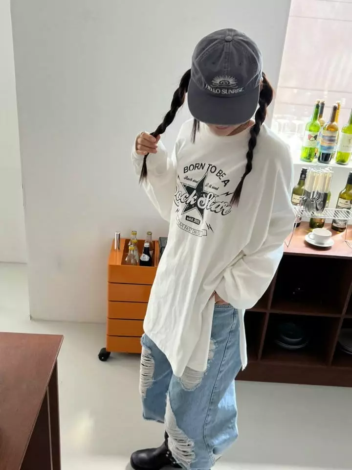 Bricklane - Korean Women Fashion - #womensfashion - Rock Star Sweatshirt - 2