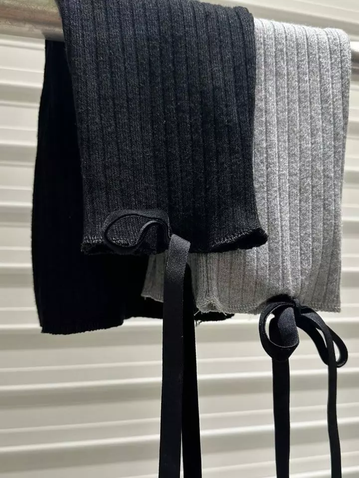 Bricklane - Korean Women Fashion - #womensfashion - Velvet Ribbon Warmer