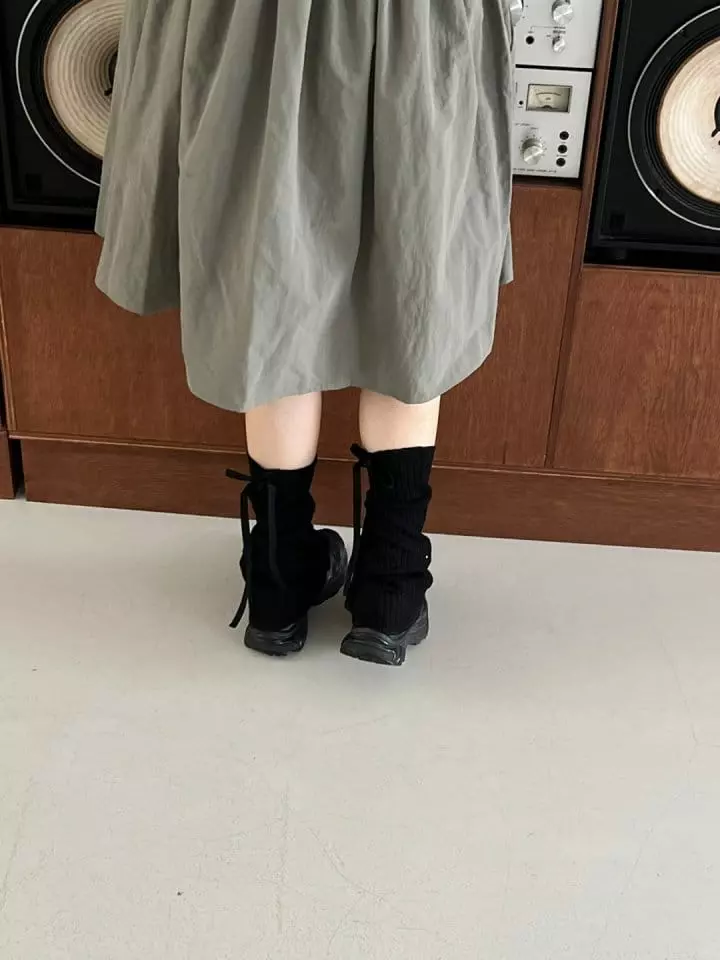 Bricklane - Korean Women Fashion - #womensfashion - Velvet Ribbon Warmer - 11