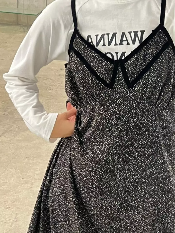 Bricklane - Korean Women Fashion - #womensfashion - Velvet Collar One-piece - 8
