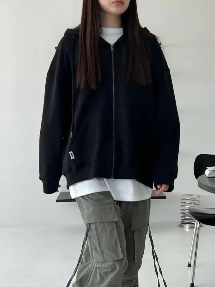 Bricklane - Korean Women Fashion - #womensfashion - Peace Hoody Jumper - 6