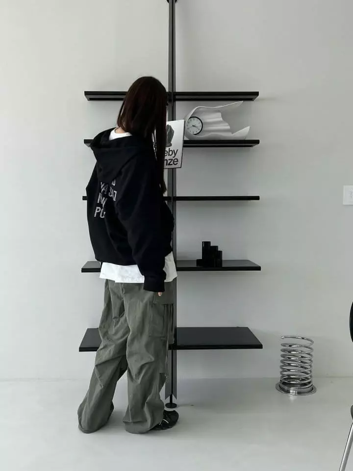 Bricklane - Korean Women Fashion - #womensfashion - Peace Hoody Jumper - 8