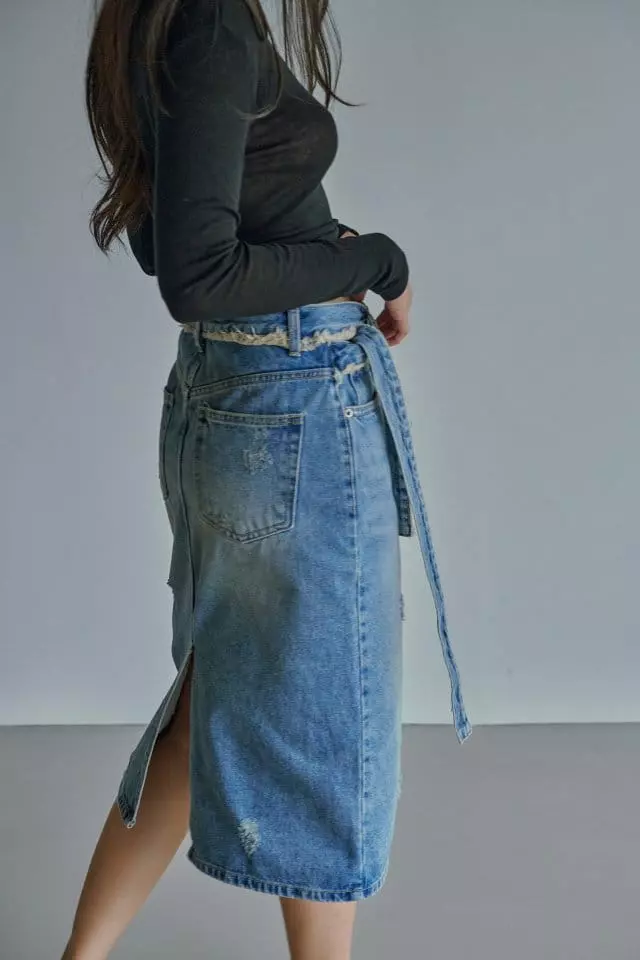 Charlotte - Korean Women Fashion - #womensfashion - 955 String Skirt - 4
