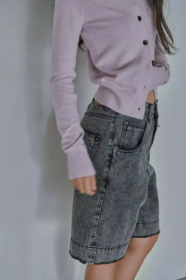 Charlotte - Korean Women Fashion - #momslook - 957 Bumuda Jeans - 5