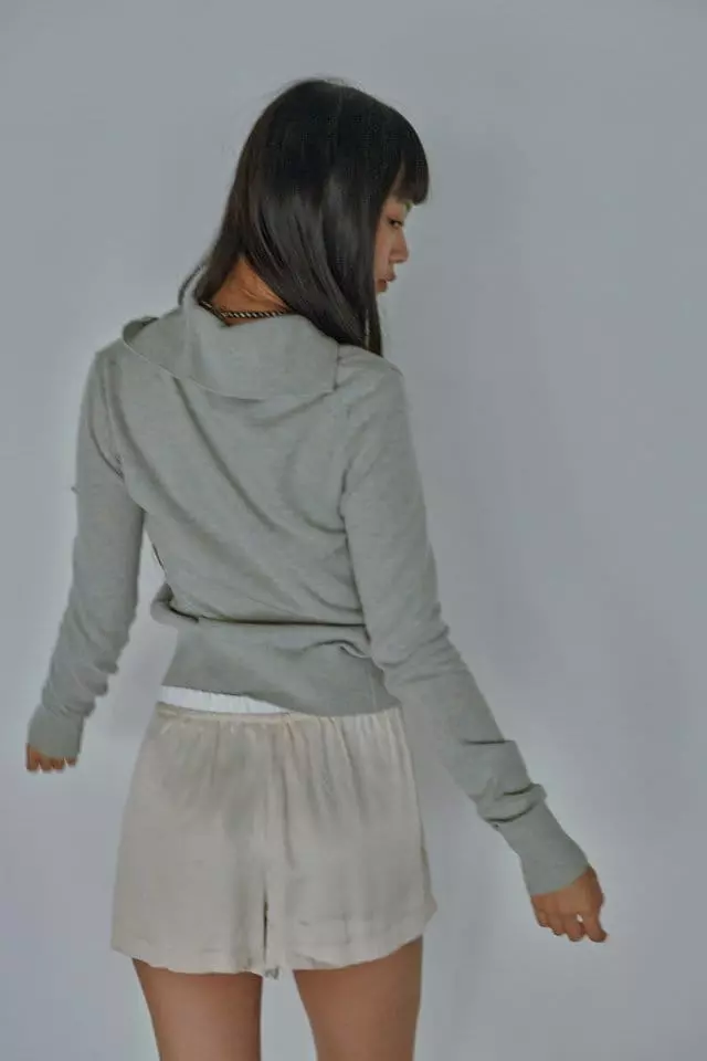 Charlotte - Korean Women Fashion - #thatsdarling - High Neck Cardigan - 2