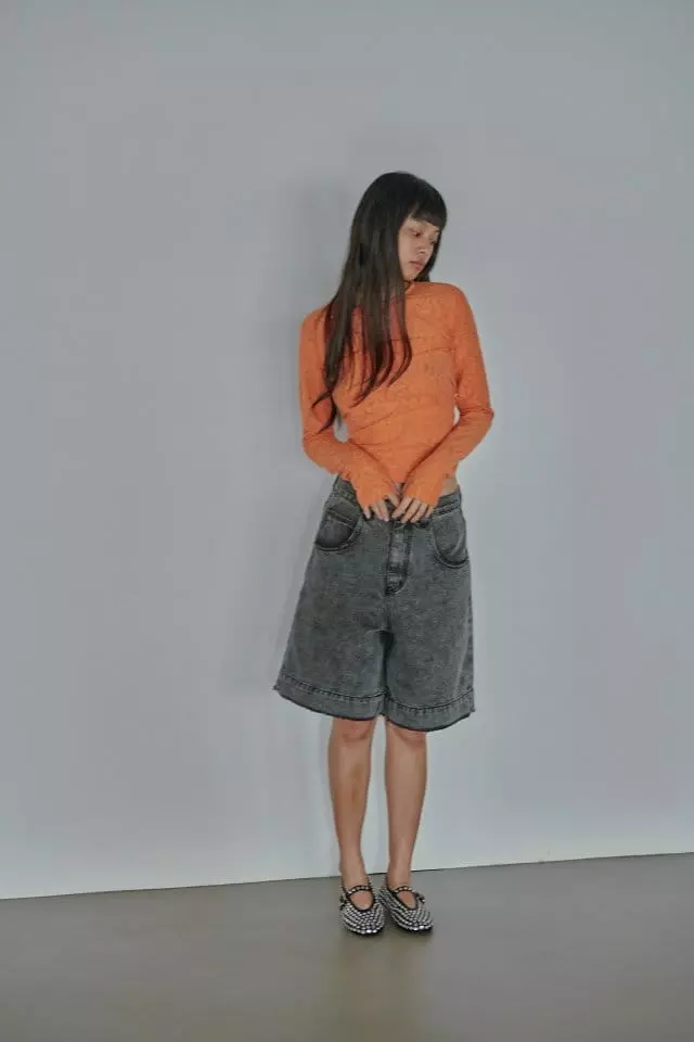 Charlotte - Korean Women Fashion - #womensfashion - 957 Bumuda Jeans - 2