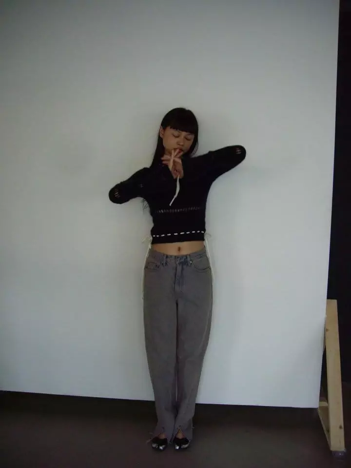 Charlotte - Korean Women Fashion - #womensfashion - 959 Slit Jeans - 11