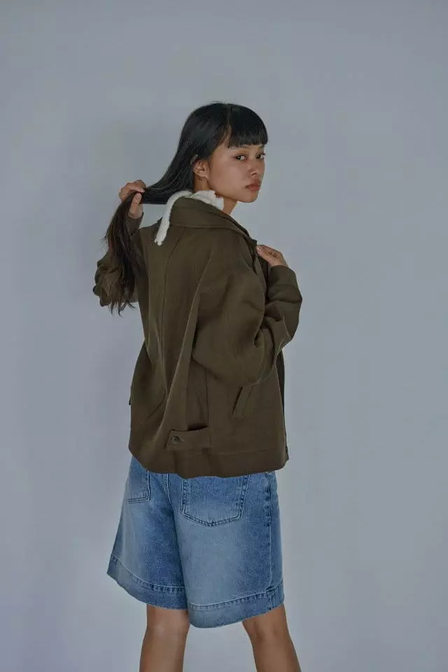 Charlotte - Korean Women Fashion - #womensfashion - Two Collar Jumper - 8