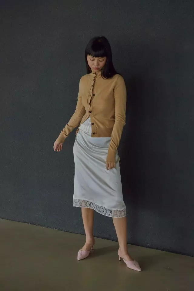 Charlotte - Korean Women Fashion - #womensfashion - High Neck Cardigan - 11