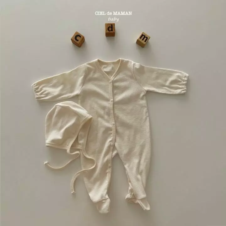 Ciel De Maman - Korean Baby Fashion - #babyboutique - Welcome All In One Set - 11