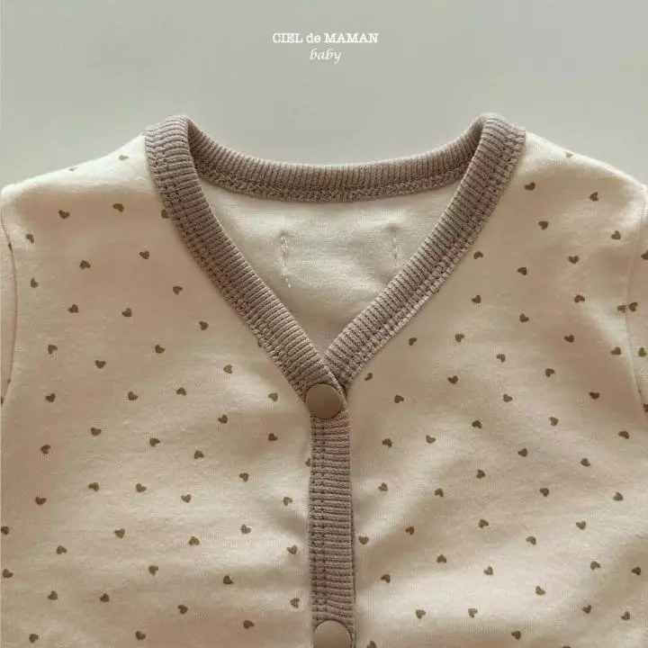 Ciel De Maman - Korean Baby Fashion - #babyoninstagram - Welcome All In One Set - 3