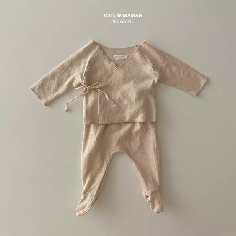 Ciel De Maman - Korean Baby Fashion - #babyoninstagram - Organic Pure Set - 2