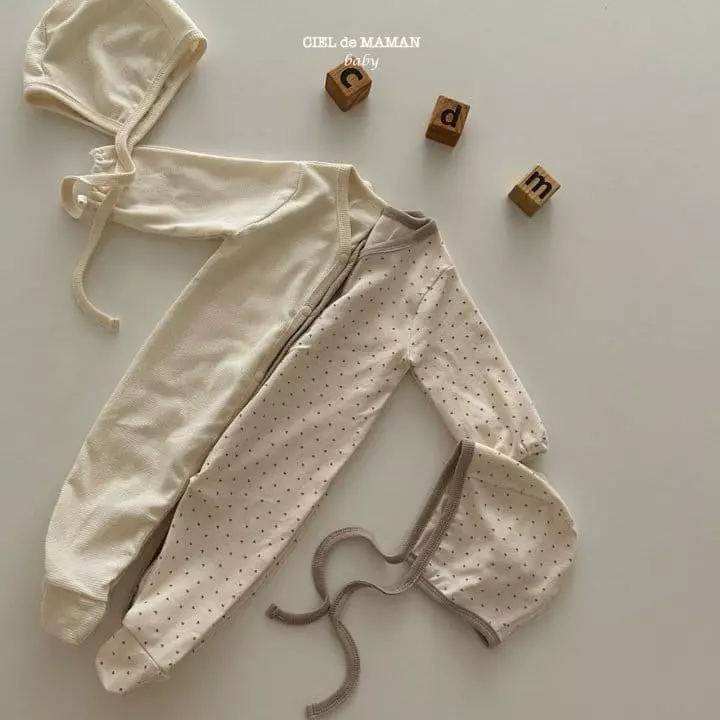 Ciel De Maman - Korean Baby Fashion - #onlinebabyshop - Welcome All In One Set - 9