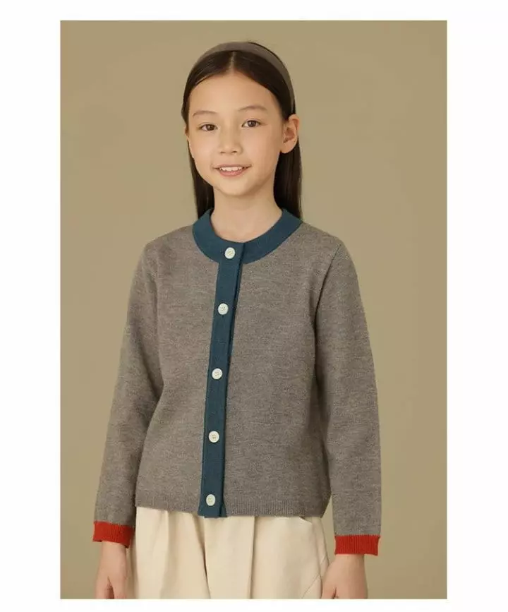 Ciel De Maman - Korean Children Fashion - #childofig - Color Cardigan - 2