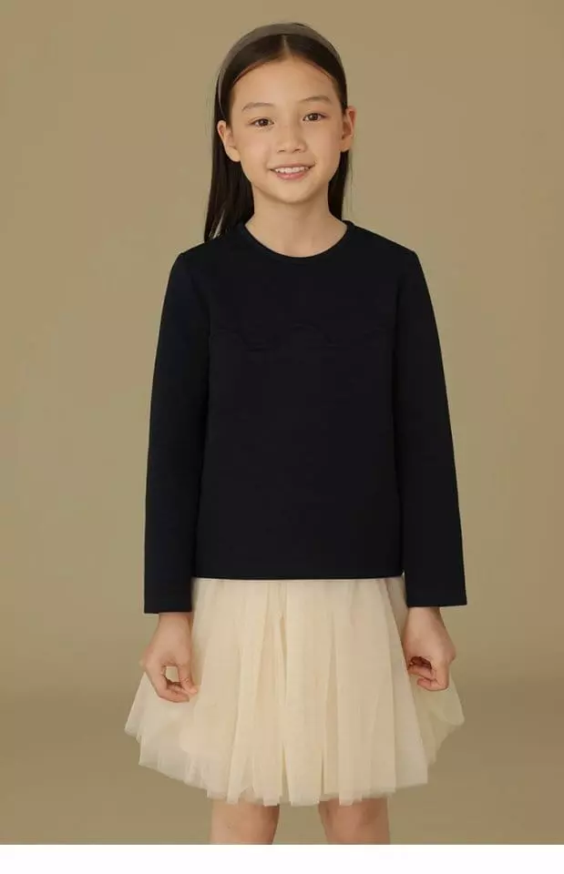 Ciel De Maman - Korean Children Fashion - #childrensboutique - Wave Span Tee