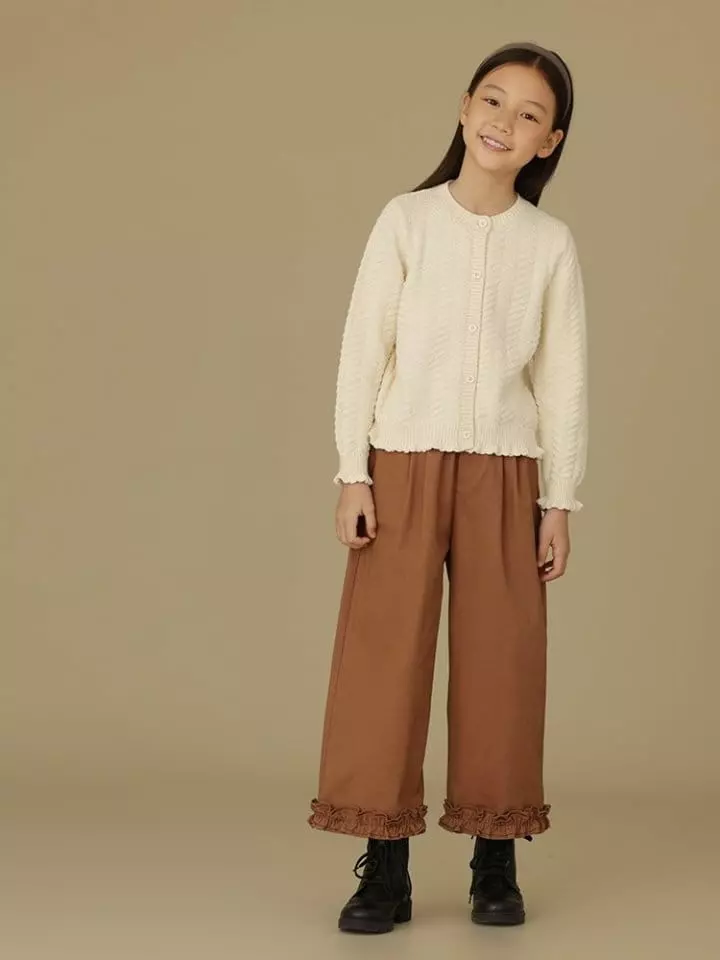 Ciel De Maman - Korean Children Fashion - #designkidswear - Frill Pants - 9
