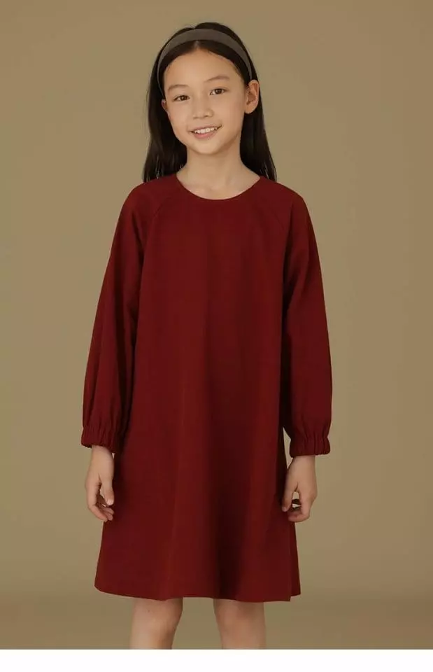 Ciel De Maman - Korean Children Fashion - #designkidswear - Twill Round One-piece