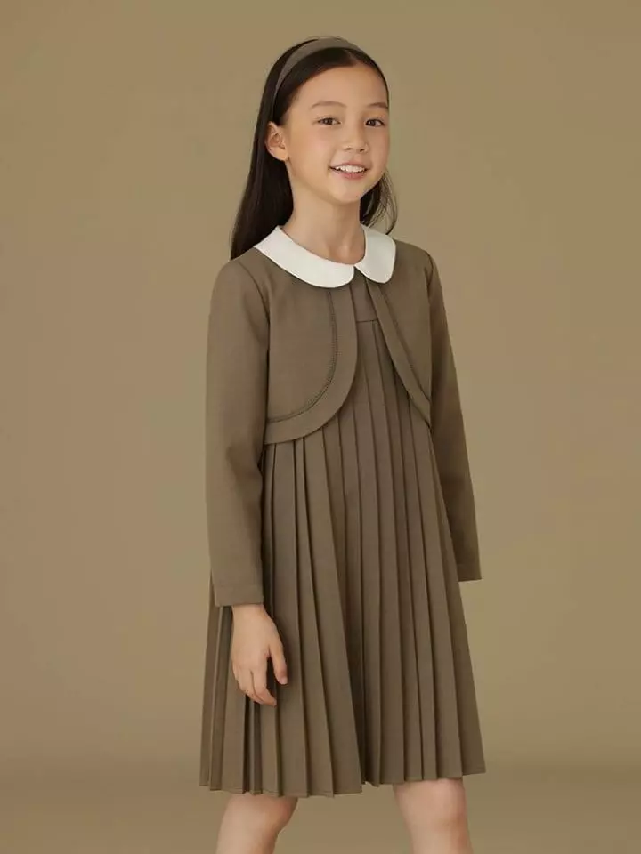Ciel De Maman - Korean Children Fashion - #designkidswear - Borelo Jacket One-piece Set - 11