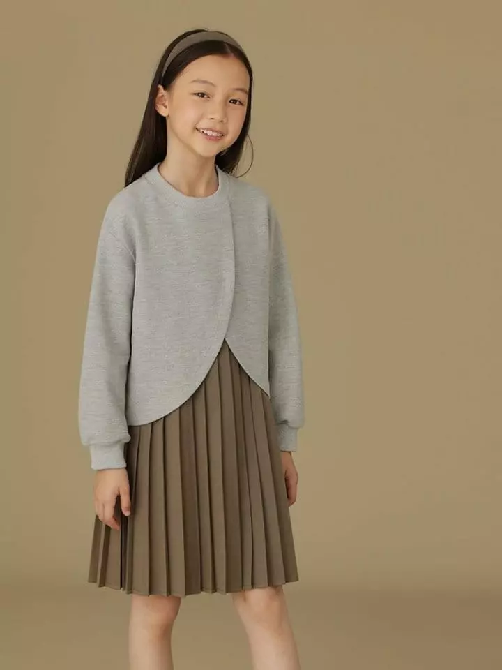 Ciel De Maman - Korean Children Fashion - #discoveringself - Cross Crop Sweatshirt - 11