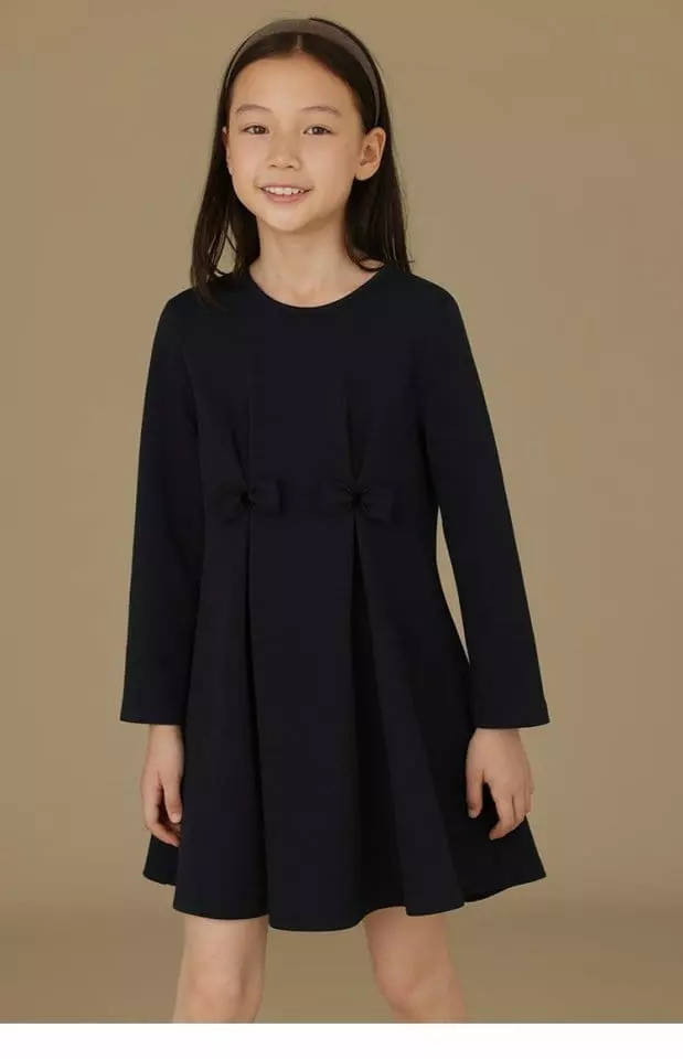 Ciel De Maman - Korean Children Fashion - #discoveringself - Ribbon Span One-piece