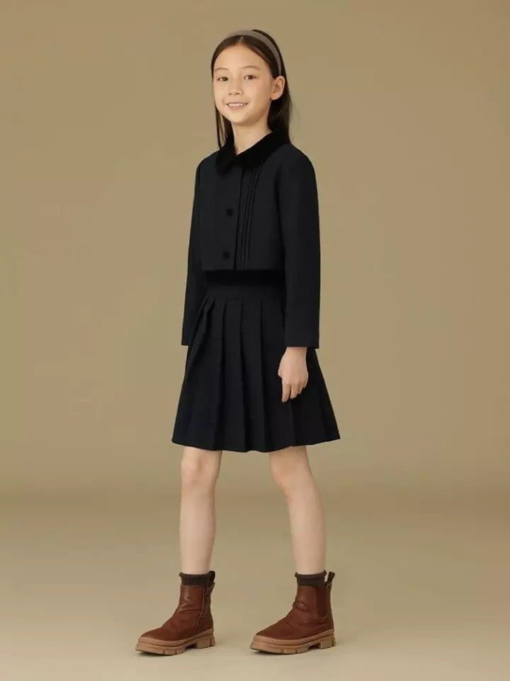 Ciel De Maman - Korean Children Fashion - #discoveringself - Velvet Jacket - 11
