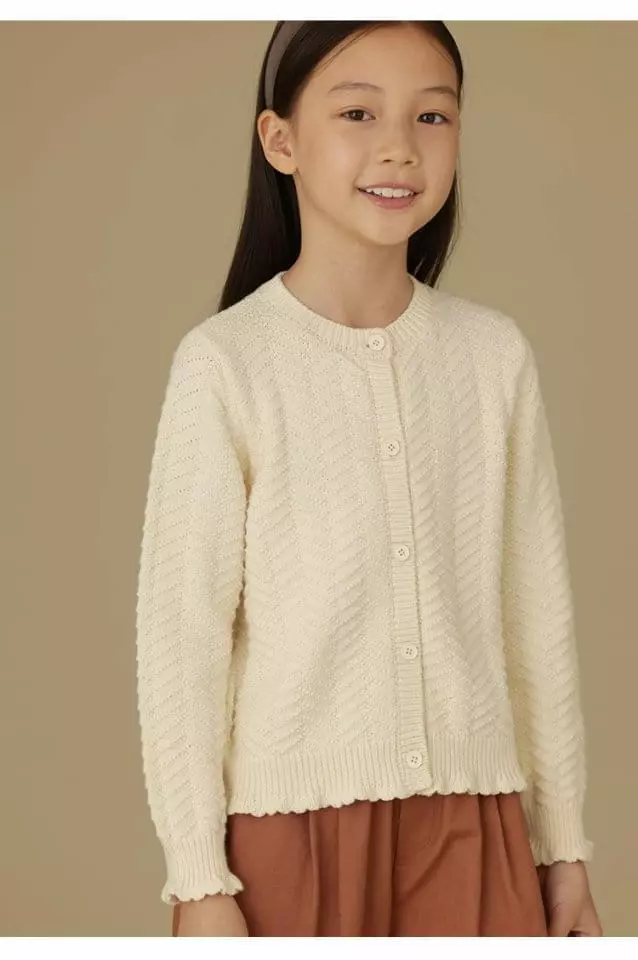 Ciel De Maman - Korean Children Fashion - #fashionkids - Sweet Wood Cardigan - 9