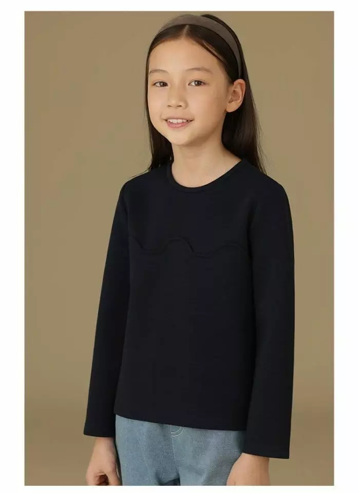Ciel De Maman - Korean Children Fashion - #discoveringself - Wave Span Tee - 4
