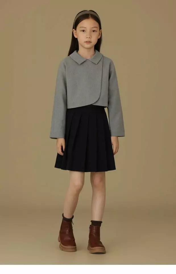Ciel De Maman - Korean Children Fashion - #kidsshorts - Borelo Crop Tee