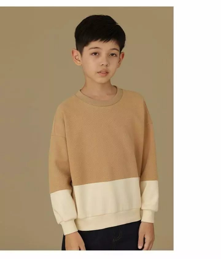 Ciel De Maman - Korean Children Fashion - #kidsshorts - Color Sweatshirt - 7