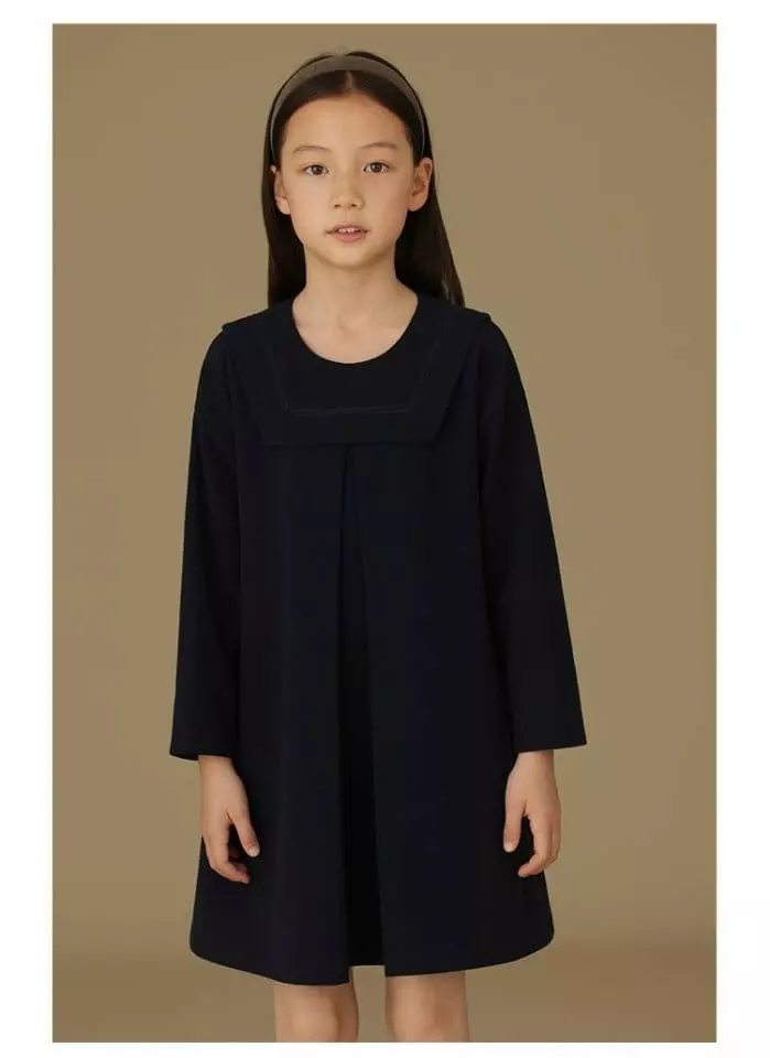 Ciel De Maman - Korean Children Fashion - #fashionkids - Marine School One-piece - 4