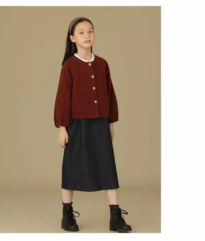 Ciel De Maman - Korean Children Fashion - #kidsstore - Casual Dungarees Skirt - 7